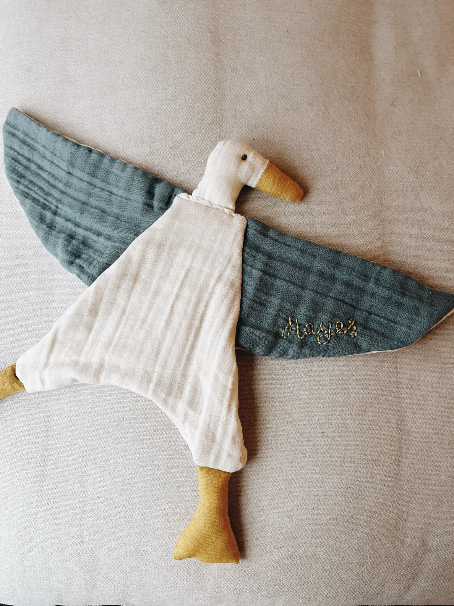 Goose lovie pattern I used 🪿🧵🪡 

#LTKBaby #LTKHome
