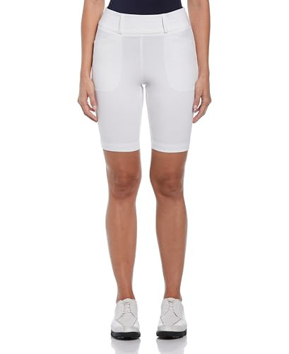 PGA Tour Women's 9.5” Pull-on Golf Shorts with Tummy Control, Performance Stretch, Moisture-Wicking, Sun Protection | Amazon (US)