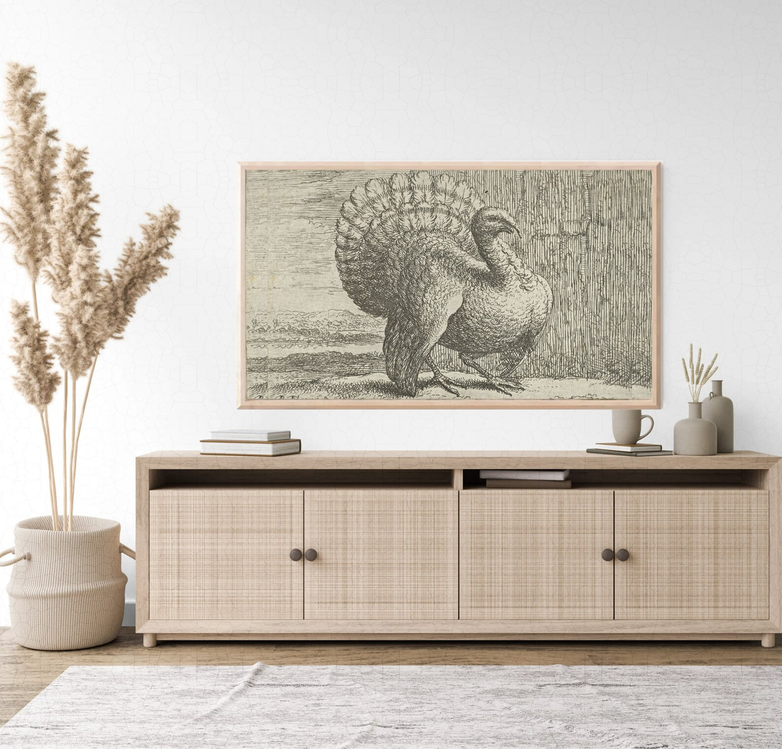 Samsung Frame TV Art Thanksgiving Frame TV Art Happy - Etsy | Etsy (US)
