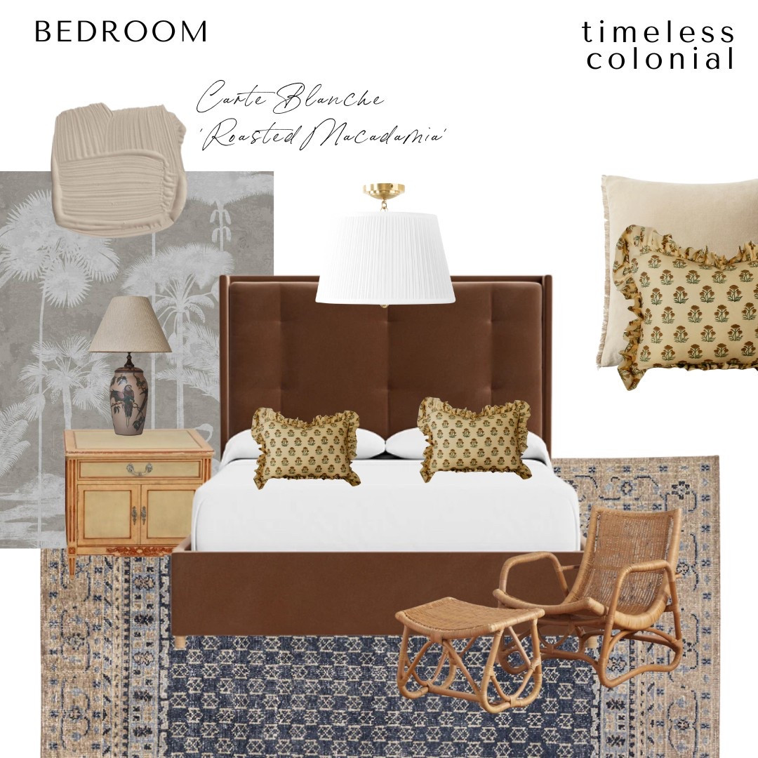 A cozy bedroom for a Charleston colonial-style home. Rich colors, timeless silhouettes, and dramatic materials—if this seems like your vibe… get the look!

#LTKStyleTip #LTKSeasonal #LTKHome