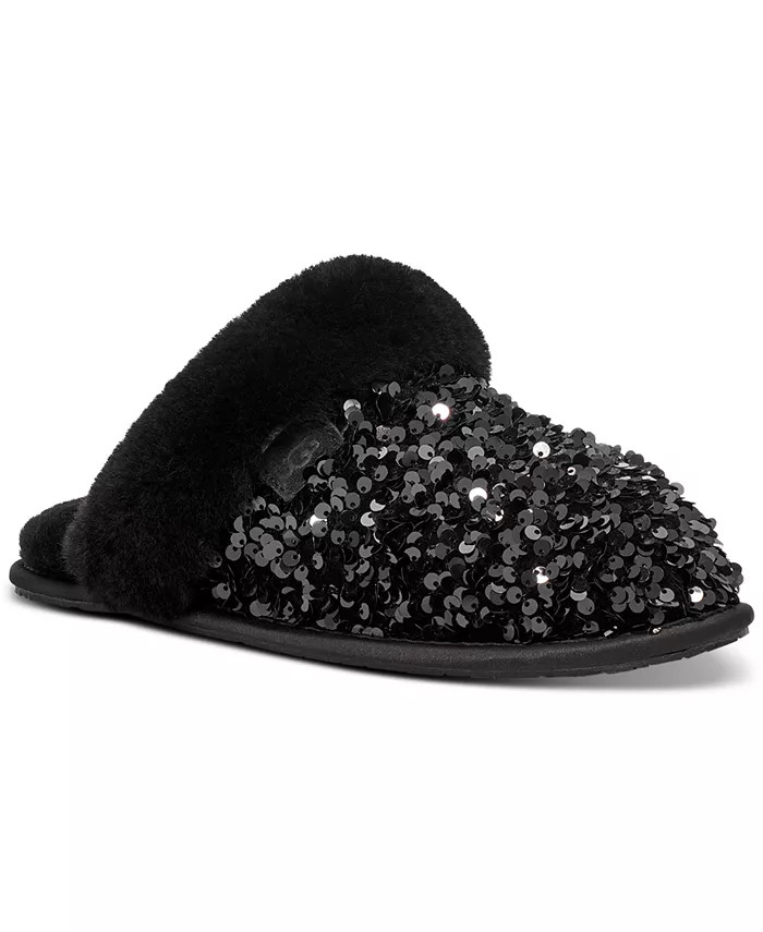 Women's Scuffette II Chunky Sequin Slide Flats | Macys (US)