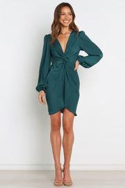Kataleya Dress - Emerald | Petal & Pup (US)