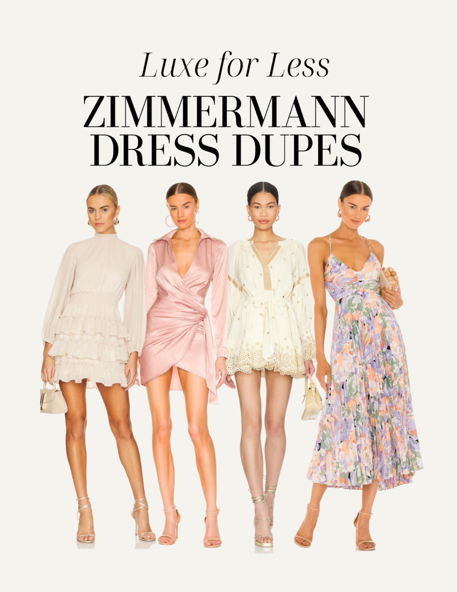 Zimmermann dress outlet dupe