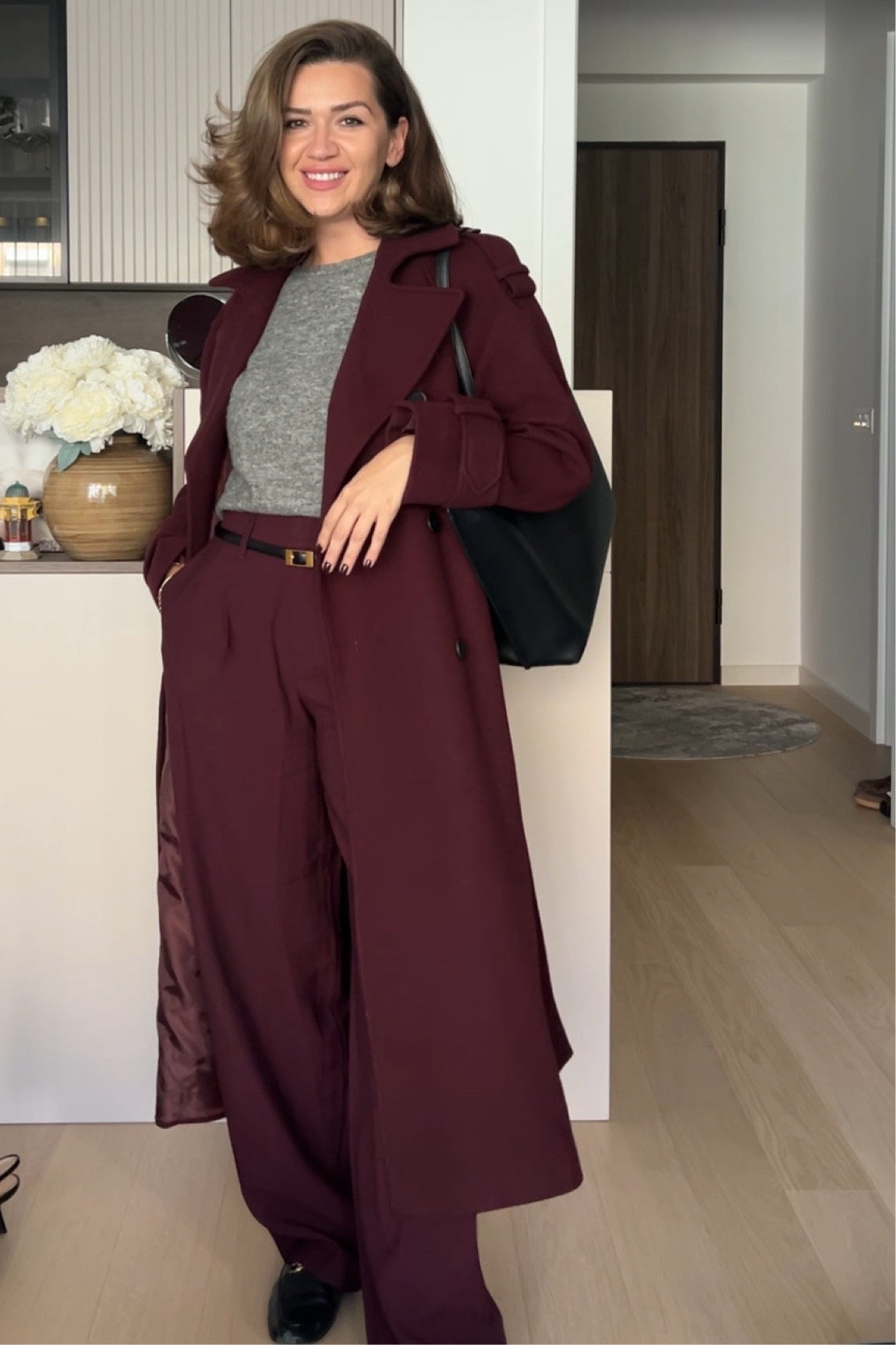 This look is suchhhhh a gorgeous plum outfit! I love this color - particularly with gray 🍇

#fall #fallpictures #fallphotos #autumn #autumnal #fallfashion #falloutfit #burgundy #suede #ltkworkwear #workwardrobe #workoutfit #officeoutfit #officefashion #officestyle #corporatefashion #corporategirlies 

#LTKWorkwear #LTKShoeCrush #LTKSeasonal