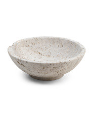 9x9 Travertine Bowl | TJ Maxx