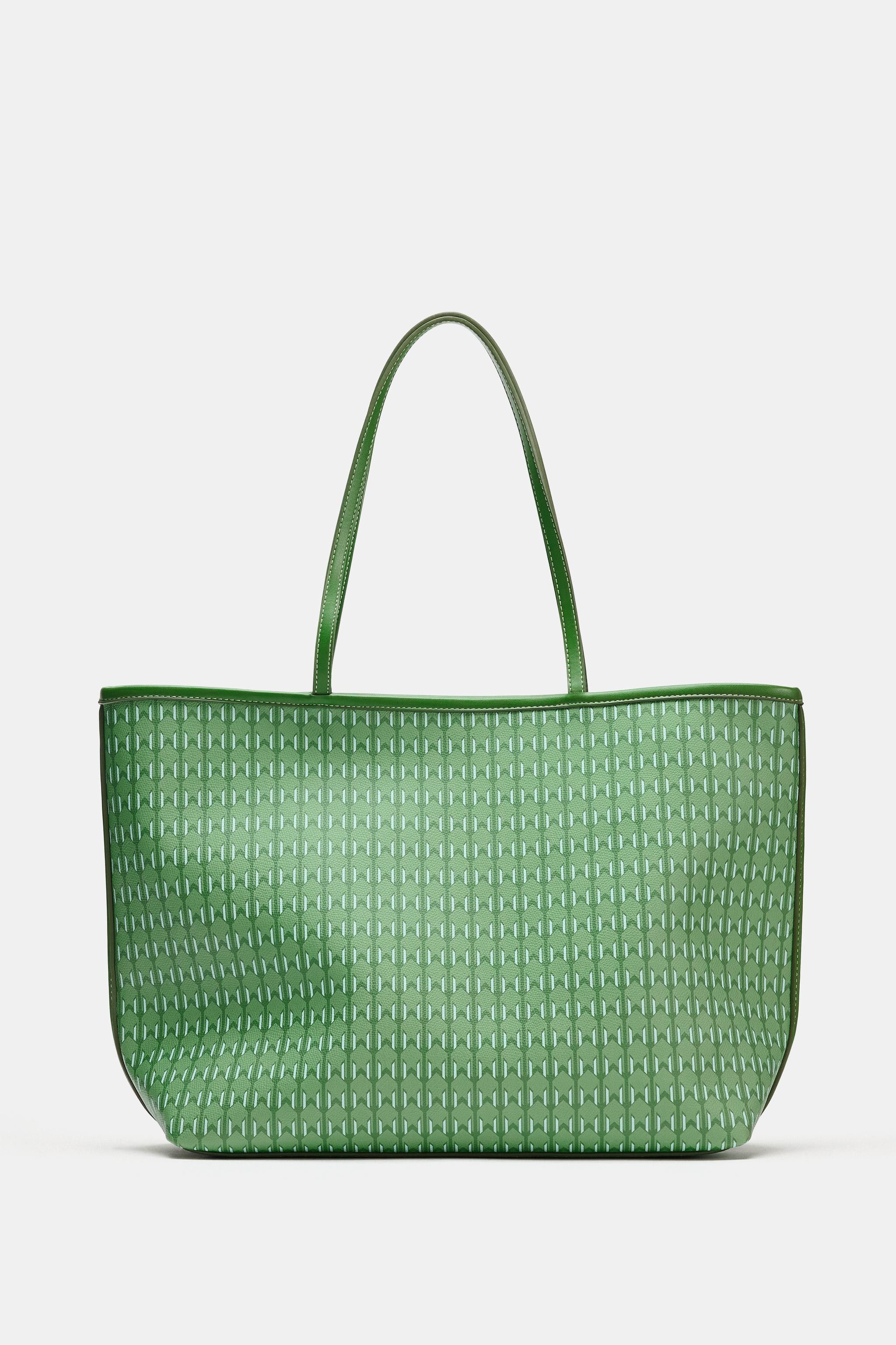 PRINTED SHOPPER SHOULDER BAG | Zara US