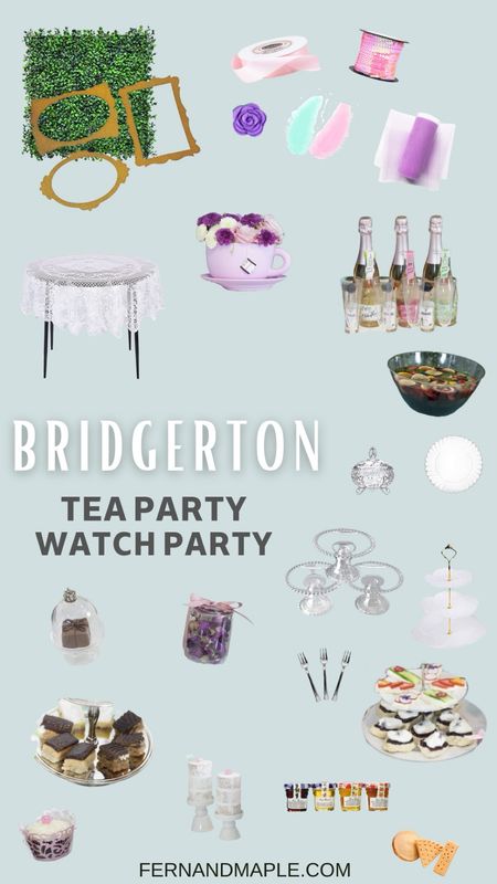 Host a Bridgerton Season 3 Watch Party with these tea party essentials! 

#bridgerton #teaparty #partyideas #partysupplies

#LTKparties #LTKSeasonal #LTKhome