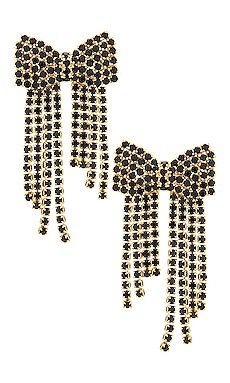 BaubleBar Selena Earrings in Black & Gold from Revolve.com | Revolve Clothing (Global)