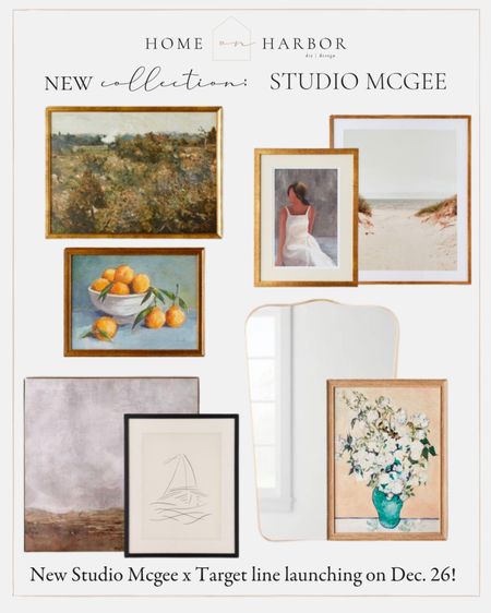 New studio McGee art work and wall decor coming 12/26. Save your favorites now! 

#LTKhome