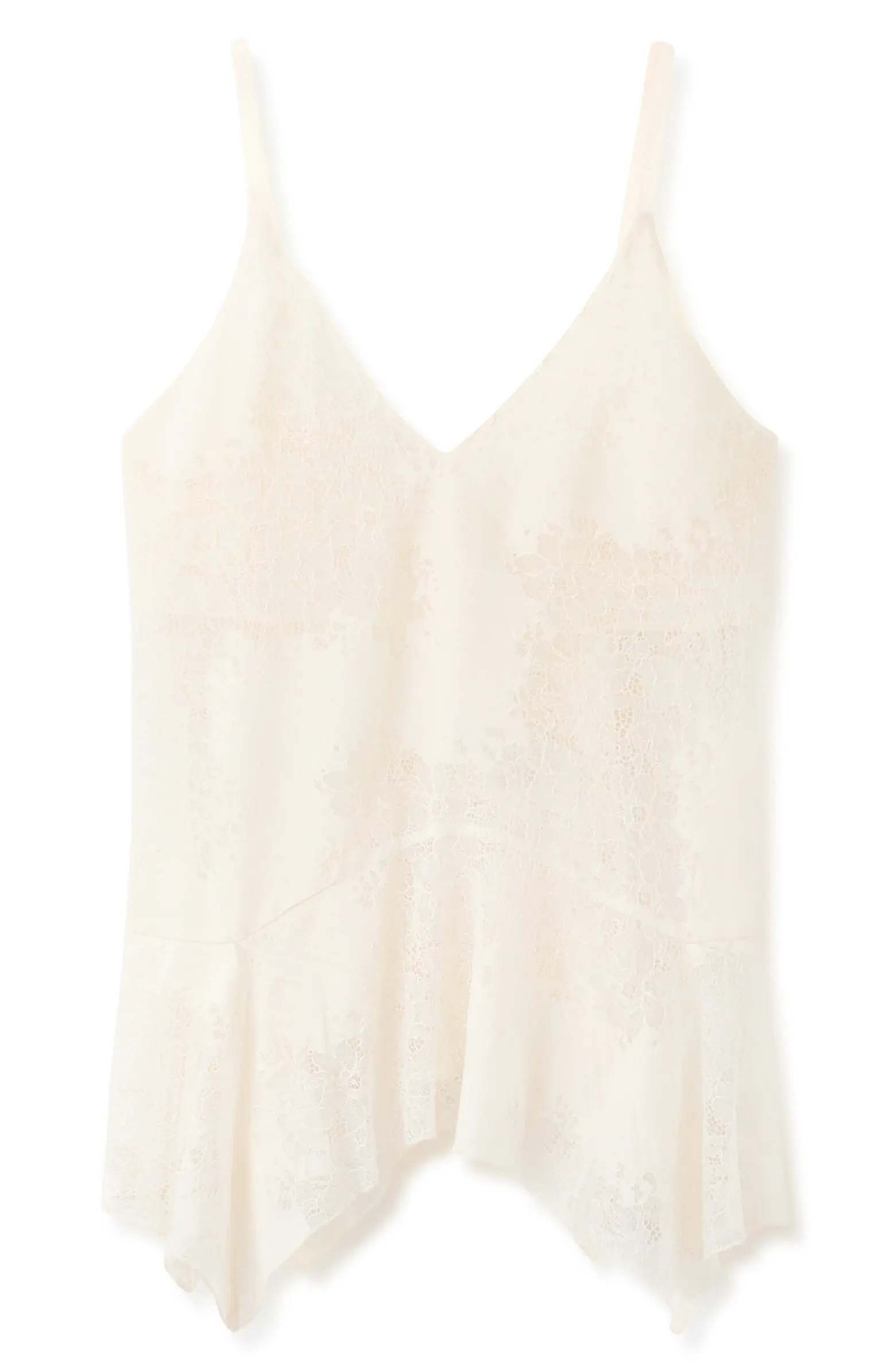 Crumble Lace Handkerchief Camisole | Nordstrom
