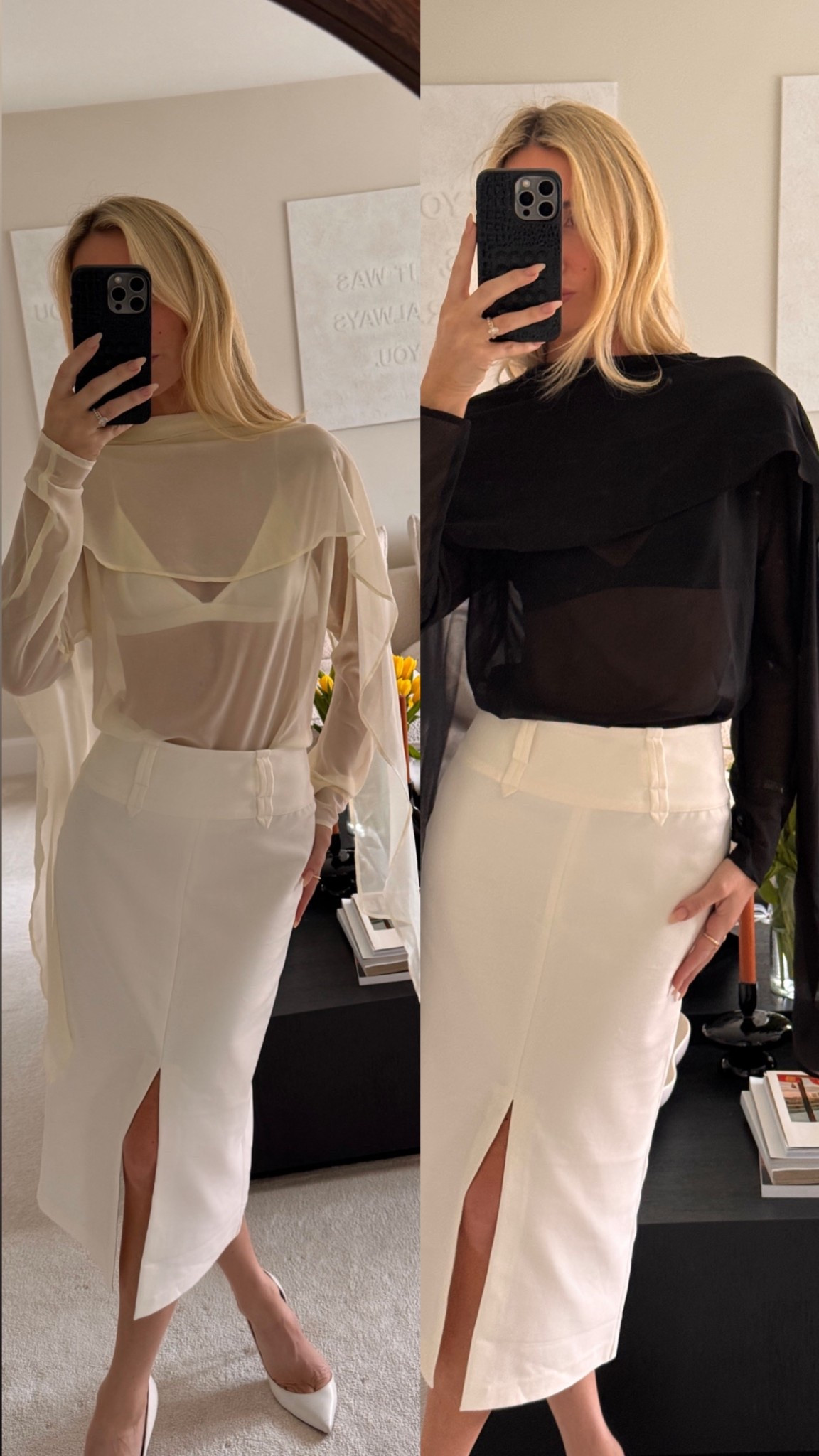 Same but different 🖤🤍

#LTKeurope #LTKspring #LTKuk