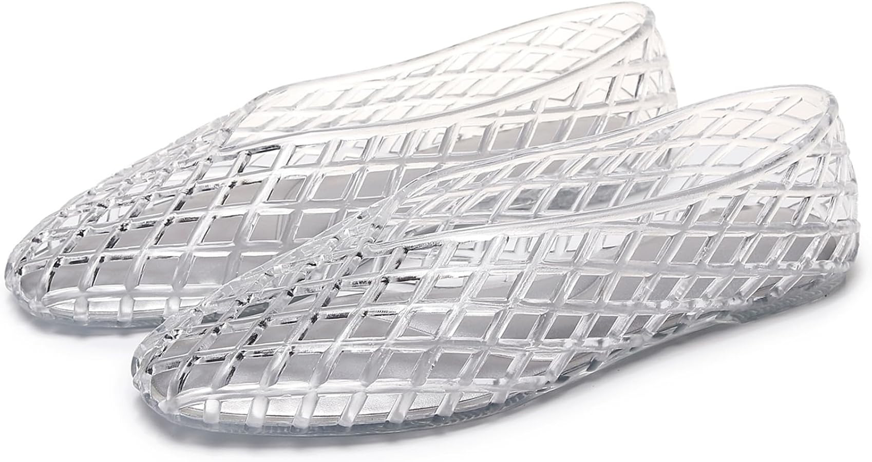 ClassicSter Jelly Ballet Flats for Women Mesh Jelly Sandals Comfottable Summer Jellies Shoes Beac... | Amazon (US)