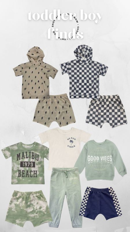 Terry cloth toddler boy outfits. They’re so adorable + soft 🥰

#LTKstyletip #LTKfamily #LTKkids