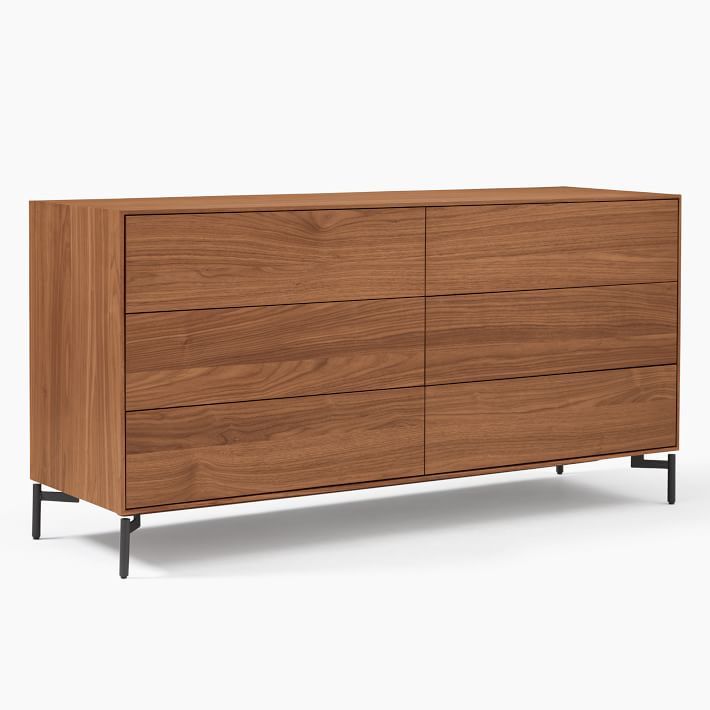 Berkley Storage 6 Drawer Dresser | West Elm (US)