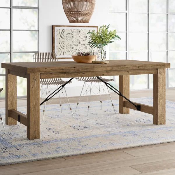 Dulce Extendable Solid Wood Dining Table | Wayfair North America