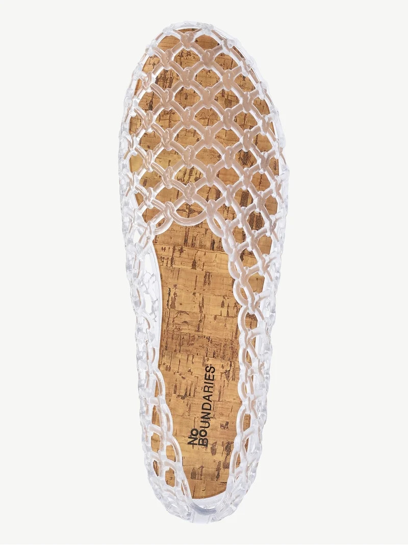 No Boundaries Caged Jelly Sandals, Women's | Walmart (US)