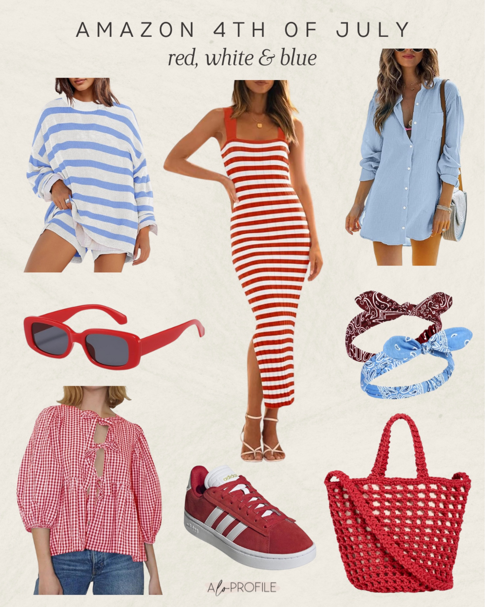 Fourth of July Outfits // 4th of July, 4th of July outfit, Amazon 4th of July outfit, holiday outfits, summer outfits, Amazon summer outfits, Independence Day, outfits for the Fourth of July, Amazon fashion