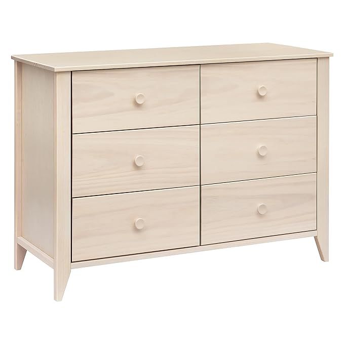 babyletto Sprout 6-Drawer Double Dresser, Washed Natural | Amazon (US)