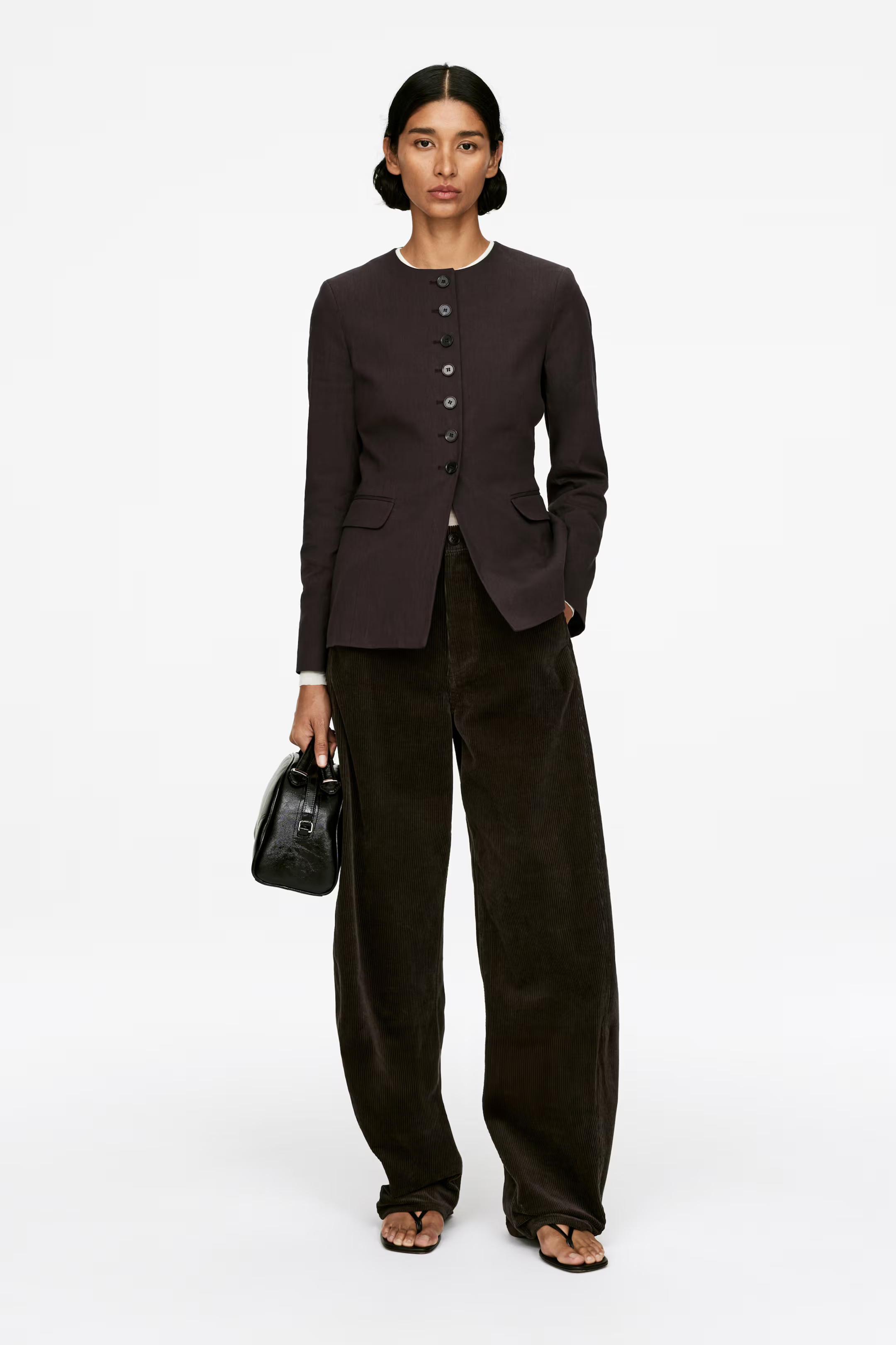 Blazer en lin mélangé | H&M (FR, IT, ES, PT, BE)