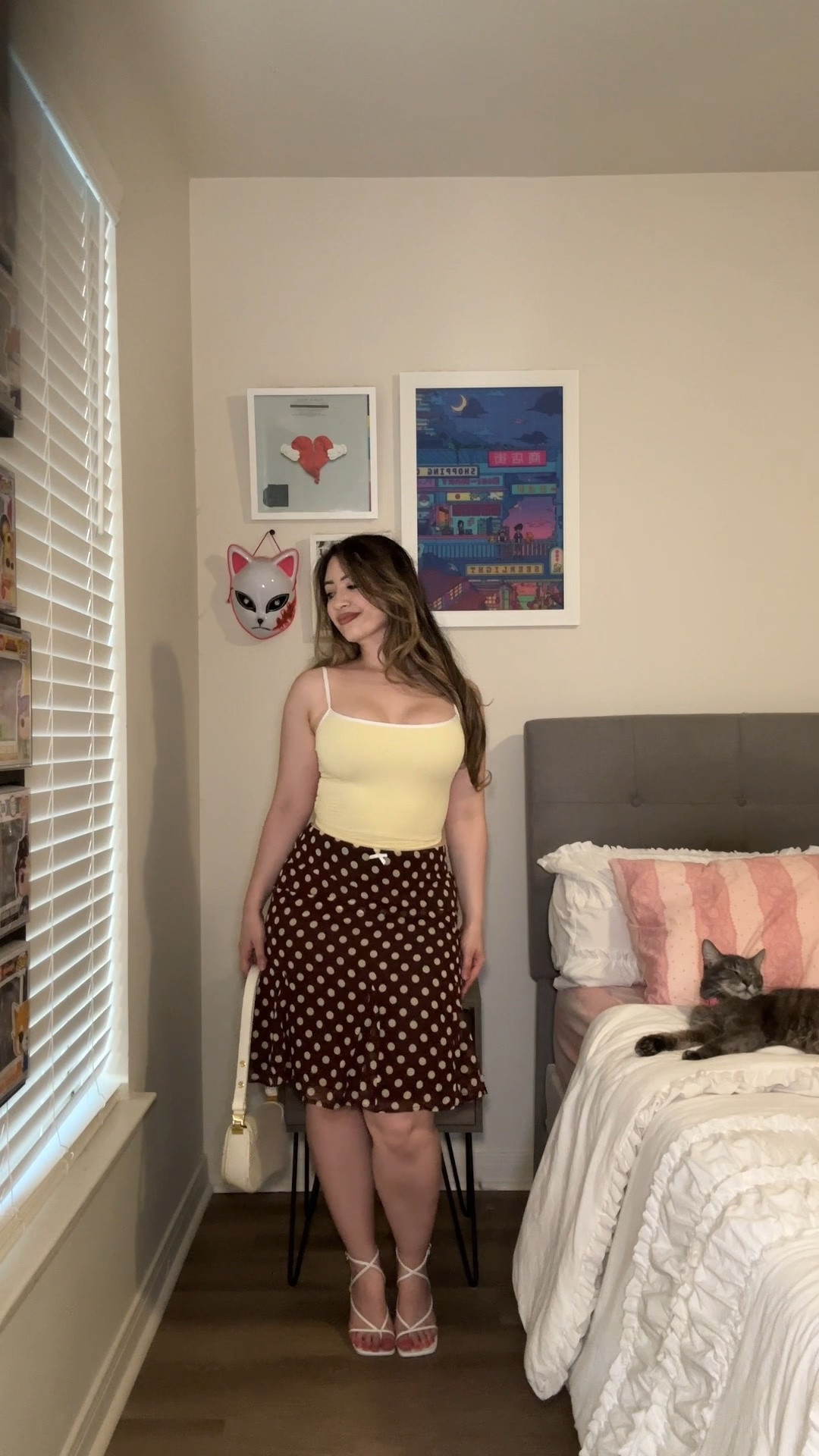 summer midi skirt outfit