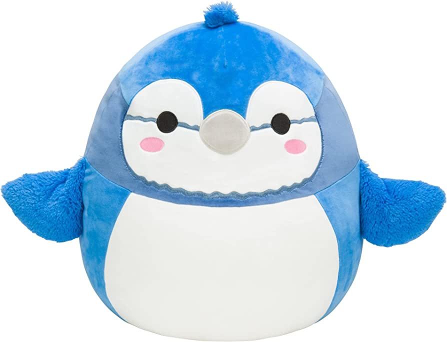 Squishmallows 14-Inch Blue Jay - Add Babs to Your Squad, Ultrasoft Stuffed Animal Large Plush Toy... | Amazon (US)
