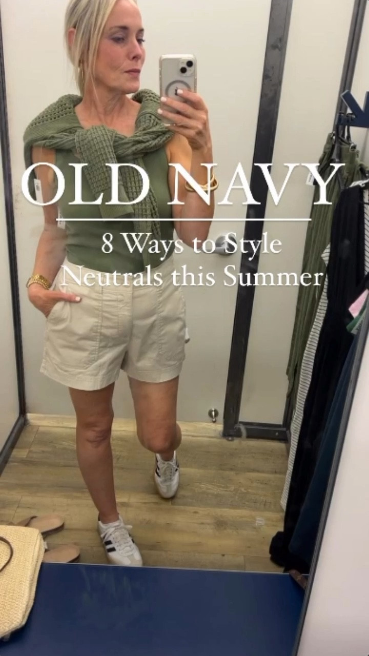 Neutrals are always in season, and these affordable pieces from Old Navy are so versatile and easy to style. Here are 8 looks you can copy for summer. I’m in a medium in everything. 

#LTKOver40 #LTKMidsize #LTKSeasonal