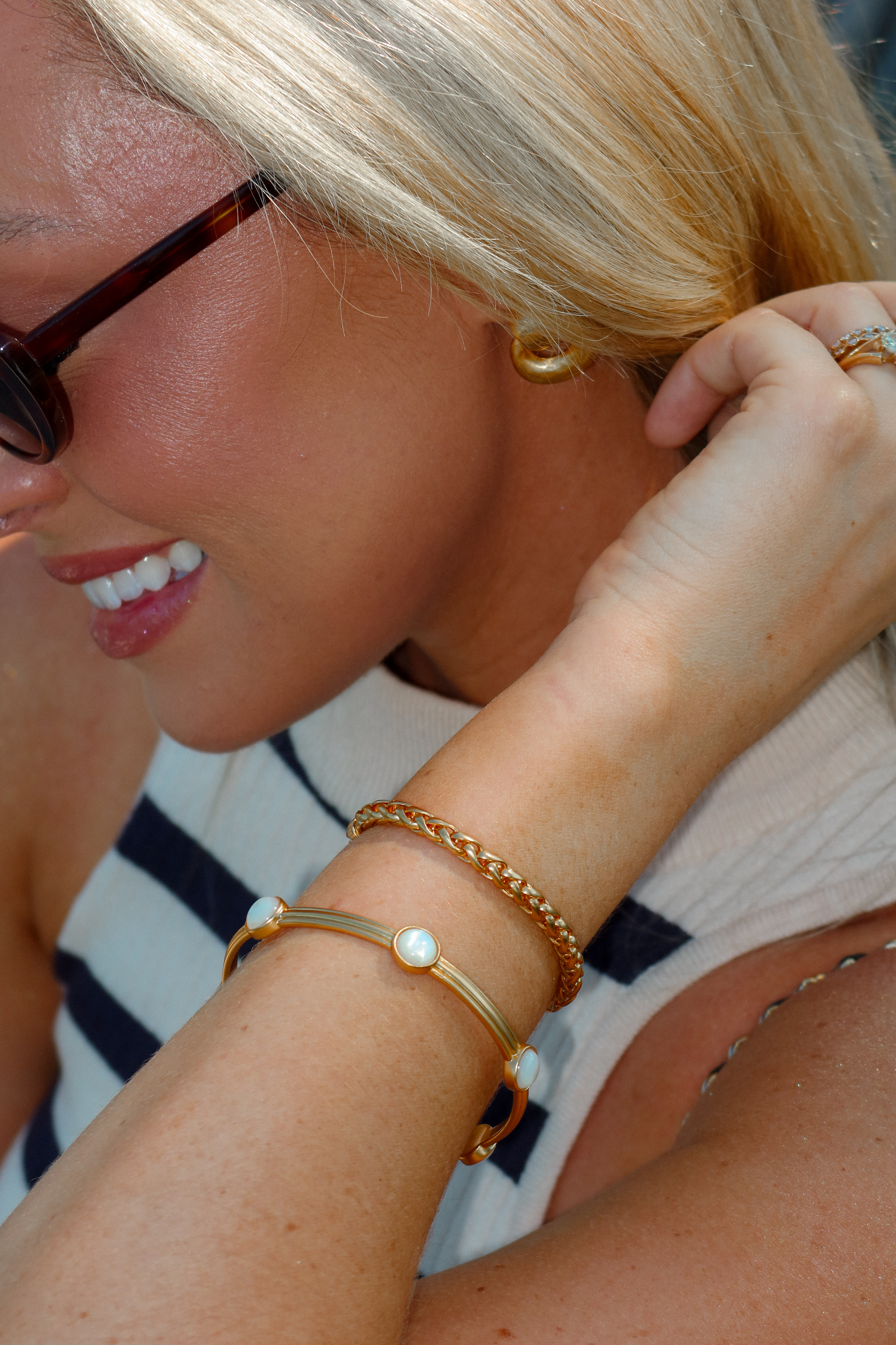 Fall styling! Loving from Julie Voss Fall 🍂 SHOP THE EDIT
Cobblestone Link Bracelet Gold & White Avalong Demi Doorknocker Earrings Small Gold Cobblestone Bracelet Gold / White Portofino Statement Stud in White & Gold Sahara Hoop Gold Sahara Demi Link Bracelet Sahara Demi Link Necklace Ravello Statement Earring Gold and IV Ravello Bracelet Gold and IV Ravello Ring 7 Fleur de Lis Pearl Stud Catalina Earring PL Essex Stone Bangel MPL Small Essex Bangel Gold

#LTKSeasonal #LTKgrwm #LTKdayinmylife