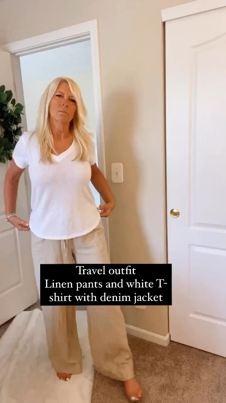 The best most comfy linen pants for spring and summer. They fit TTS and I’m wearing a medium. Great travel outfit too. 



#LTKunder50 #LTKunder100 #LTKstyletip