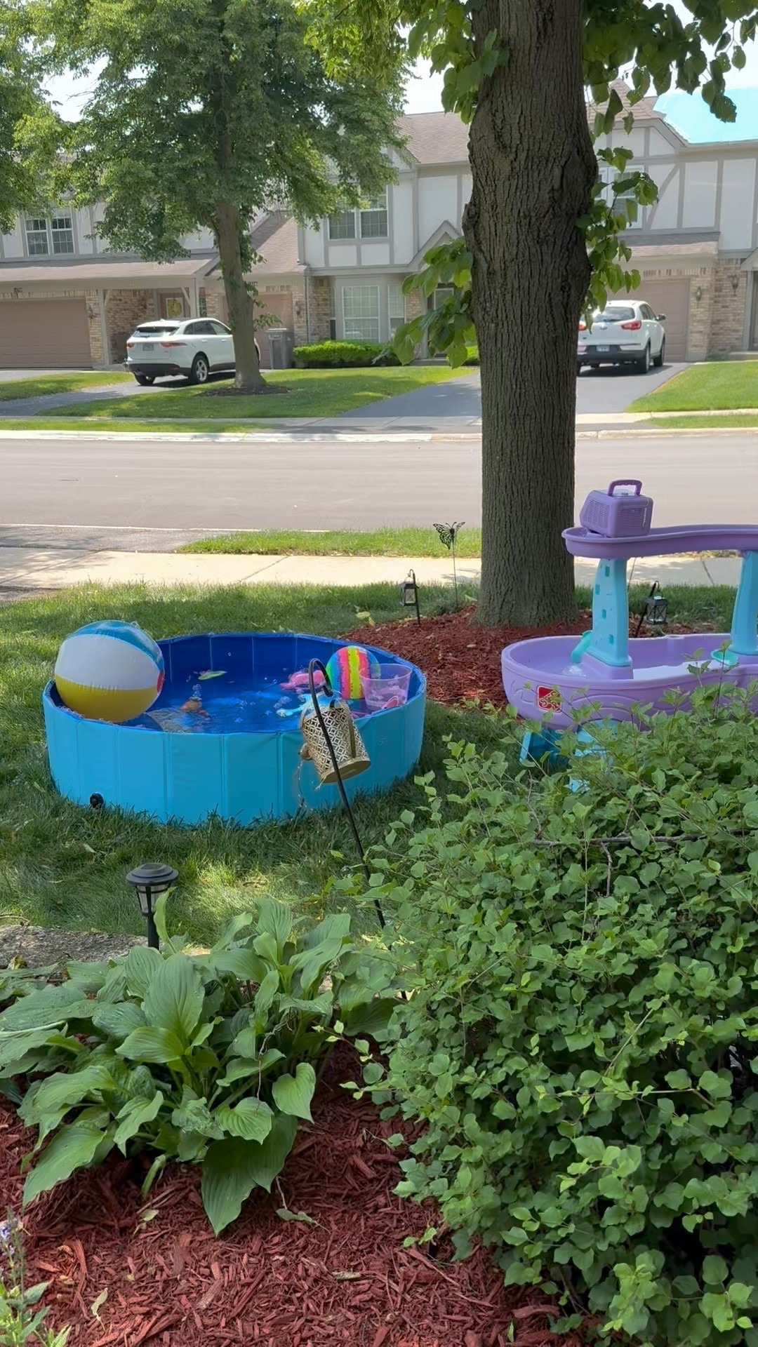 Swimming and bubble day!  
