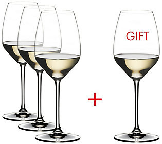 RIEDEL set of (4) Extreme Riesling Wine Glasses | QVC