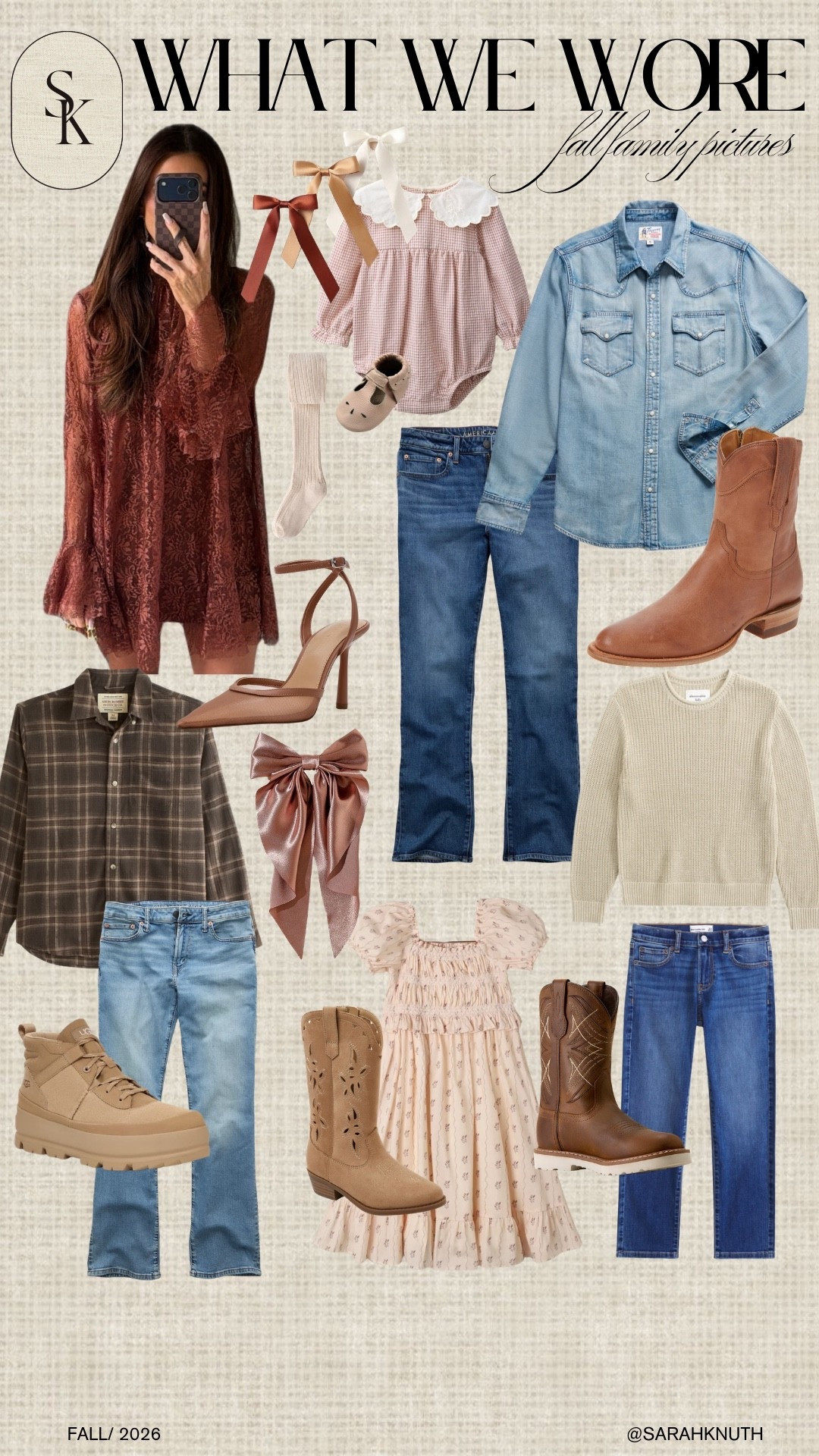 What we wore for fall family pictures

#LTKmomlife #LTKKids #LTKMens