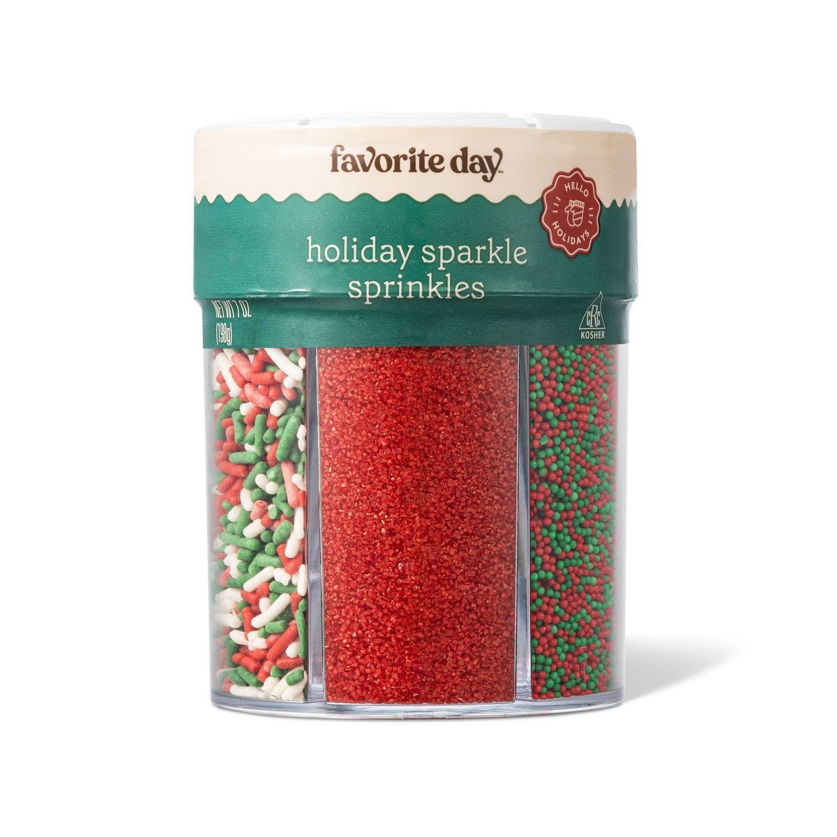 Holiday Season's Sparkles Assorted Holiday Sprinkles - 7oz - Favorite Day™ | Target