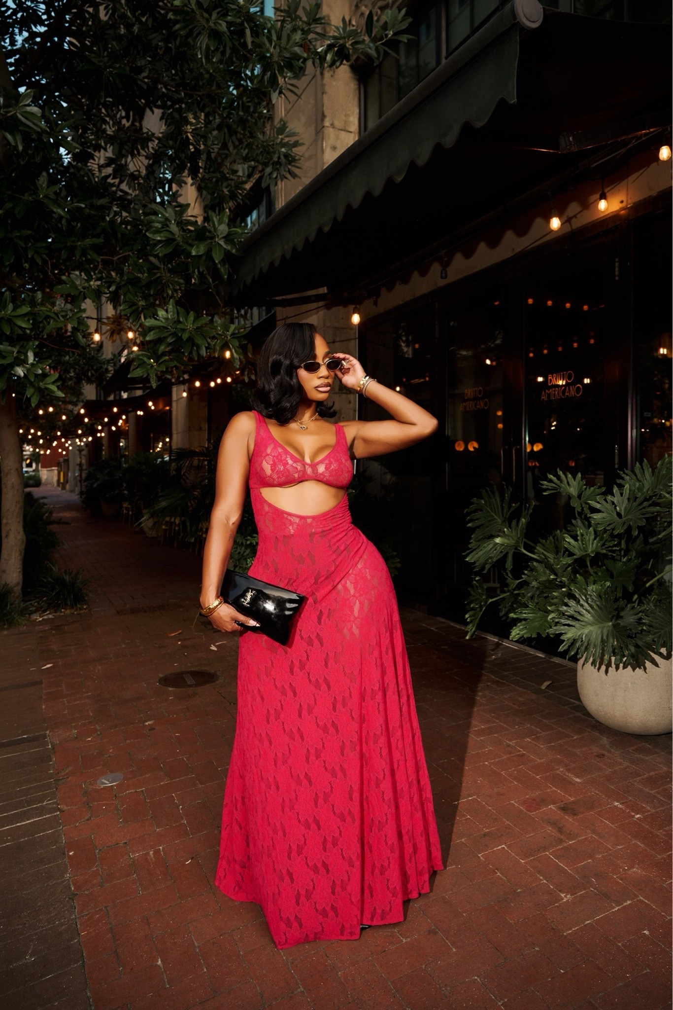 Naked Wardrobe Cut out lace maxi dress available in black!! Ideal for evenings out, dinners and more!!

#LTKootd #LTKMidsize