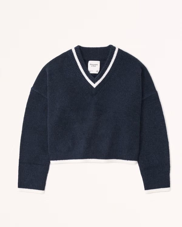 Wedge V-Neck Sweater | Abercrombie & Fitch (US)