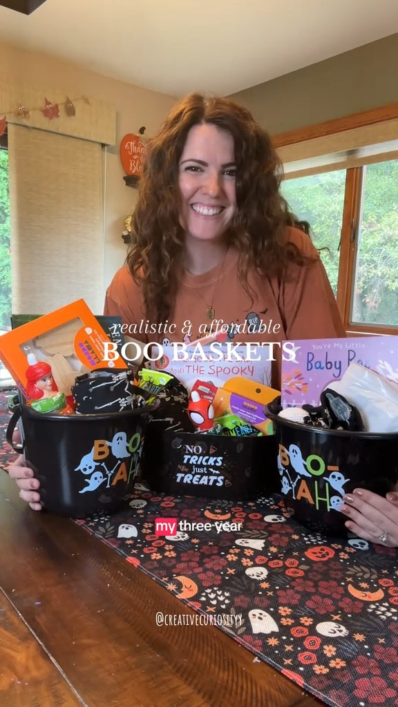 One of my favorite little traditions—on October 1st, I surprise the kids with their boo baskets 🥹



Each one gets a Halloween book to grow their seasonal collection, matching pajamas, a treat, and a fun craft. Also - who knew finding matching holiday pajamas that have the SAME print in baby, toddler, and kid sizes would be so hard?! Shout out @oldnavy 🙌🏼

It’s such a simple way to add a little childhood magic and kick off spooky season together. 🎃👻🖤

#LTKFamily #LTKSeasonal #LTKKids