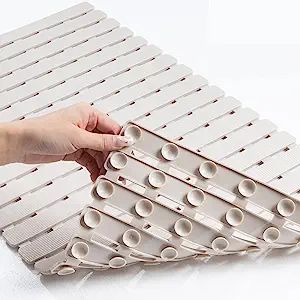 Shower Mat Non Slip - Sheepping Bathtub Mat Machine Washable Anti Slip Bath Mat for Tub, Quick Dr... | Amazon (US)