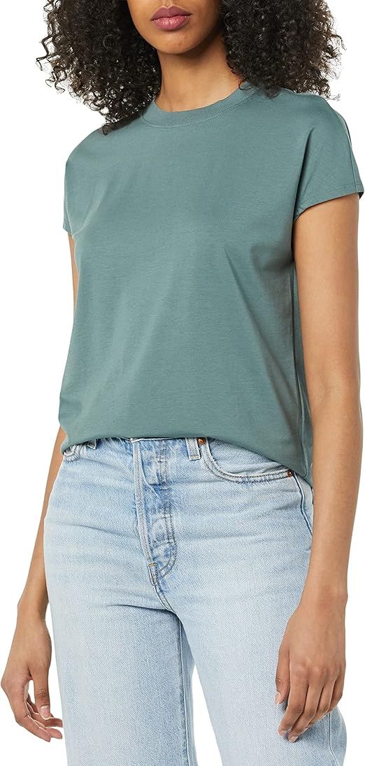 Amazon Aware Women's Dropped Shoulder T-Shirt | Amazon (US)