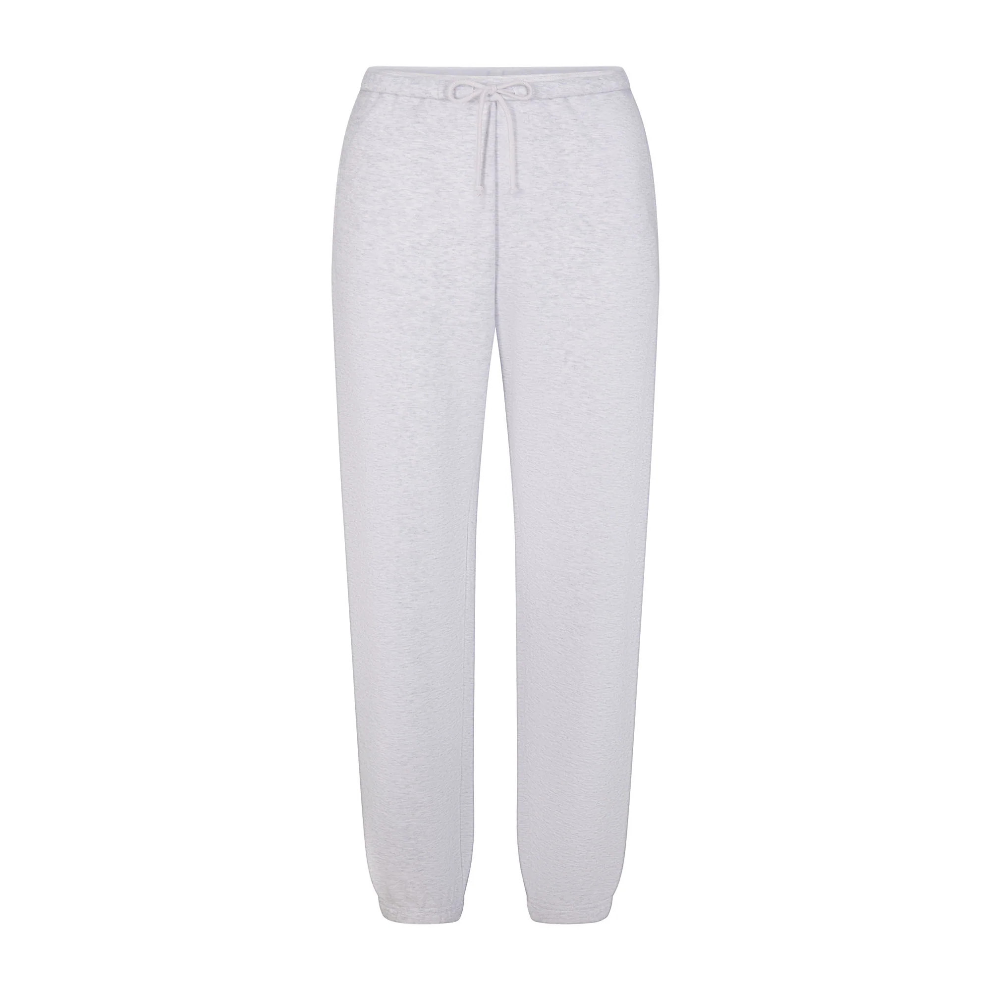 COTTON FLEECE CLASSIC JOGGER | LIGHT HEATHER GREY | SKIMS (US)