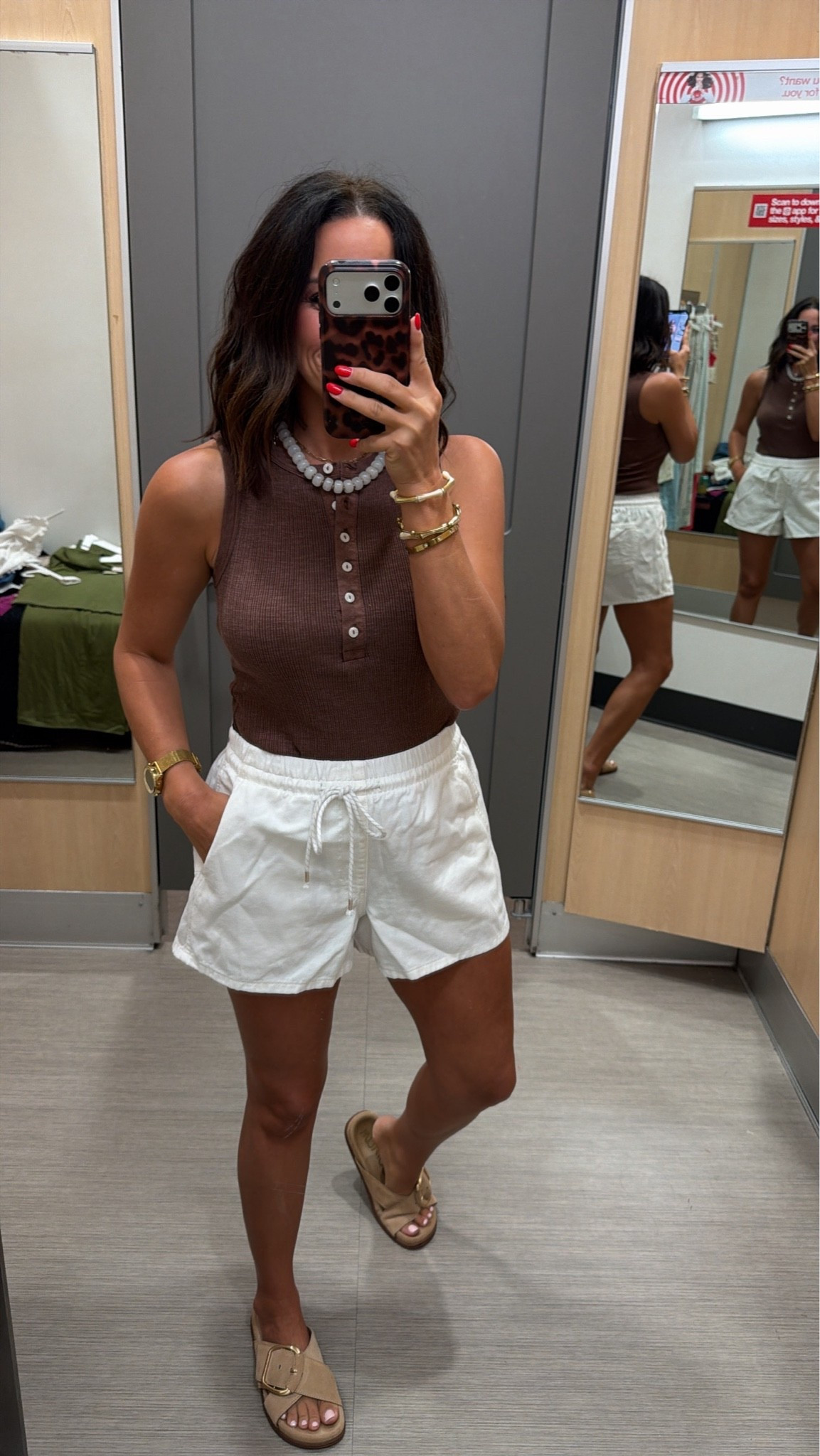 The kind of neutral set you’ll wear on repeat 🤍

This matching set looks so much more expensive than it is. Lightweight, comfy, and perfect for travel days, errands, or vacation.

Size XS
5’3 for reference

#targetstyle #targetfinds #targetfashion #matchingset #neutralstyle #summeroutfit #affordablefashion #ltkstyle