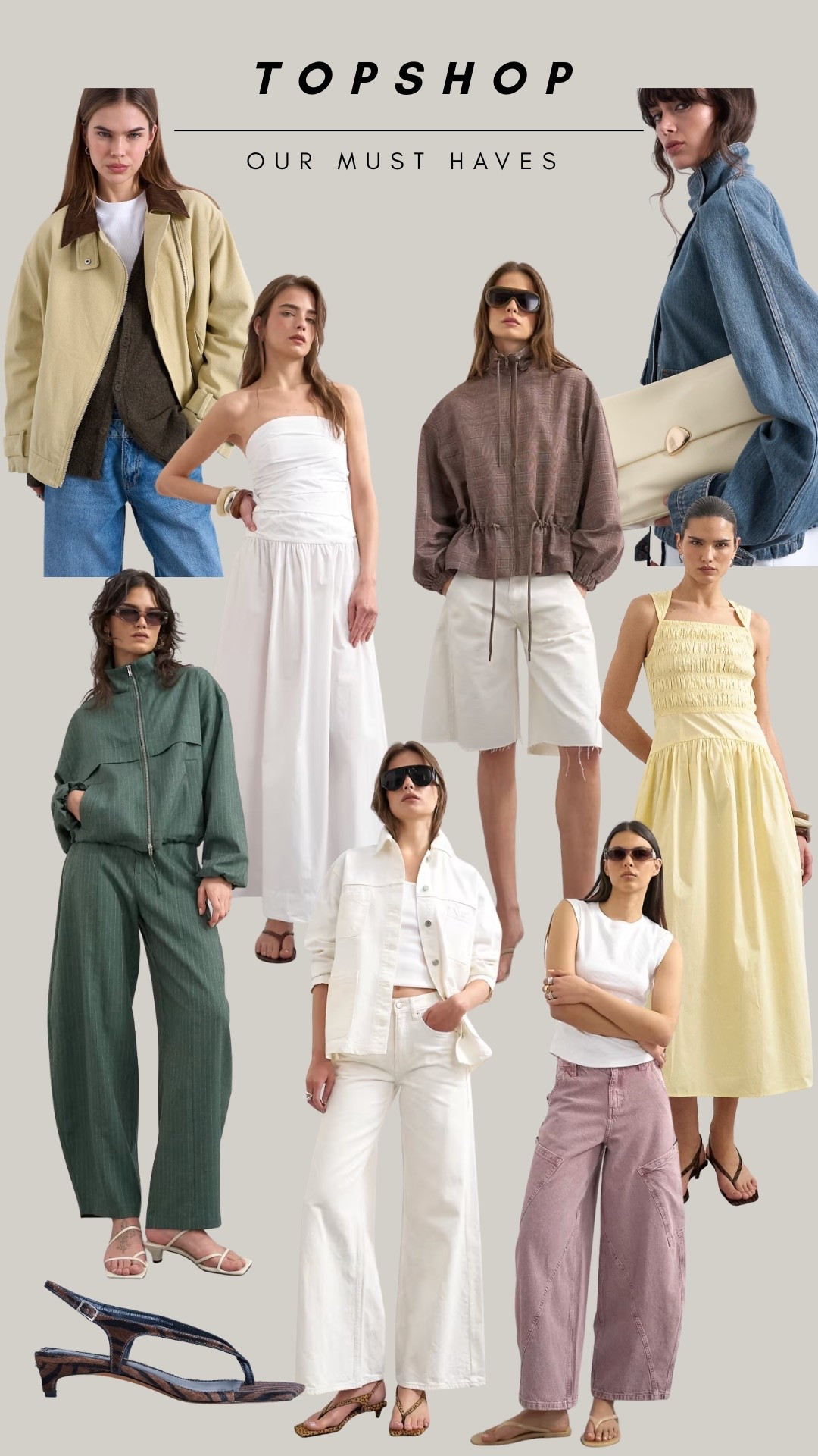 Topshop spring must haves 

#LTKuk #LTKeurope #LTKspring