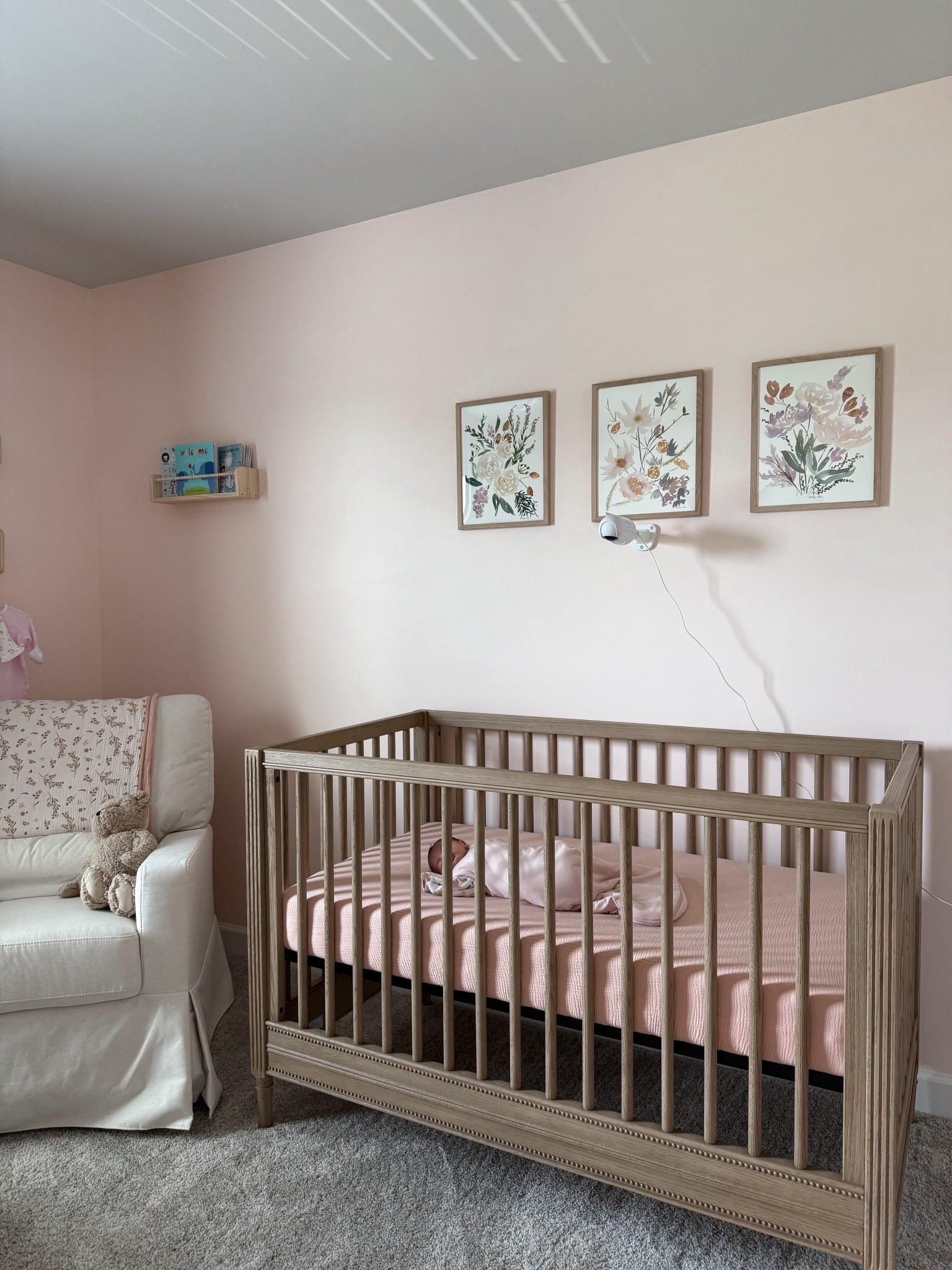 Baby girl nursery
