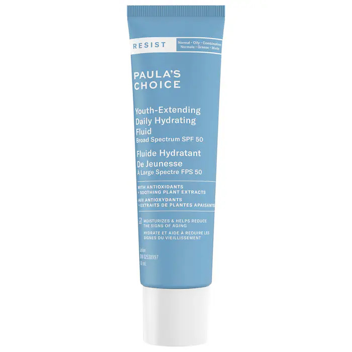 RESIST Youth-Extending Daily Hydrating Fluid SPF 50 - Paula's Choice | Sephora | Sephora (CA)