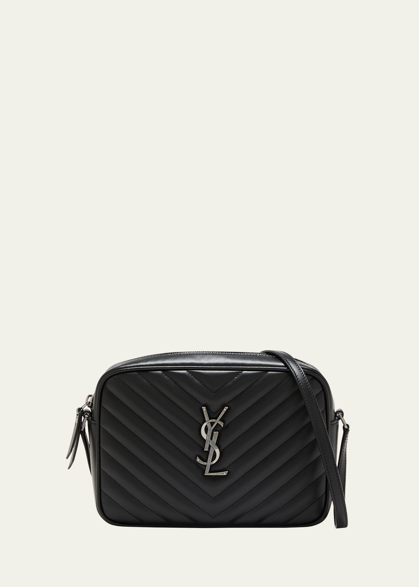 Saint Laurent Lou Medium Camera Crossbody Bag in Quilted Leather | Bergdorf Goodman