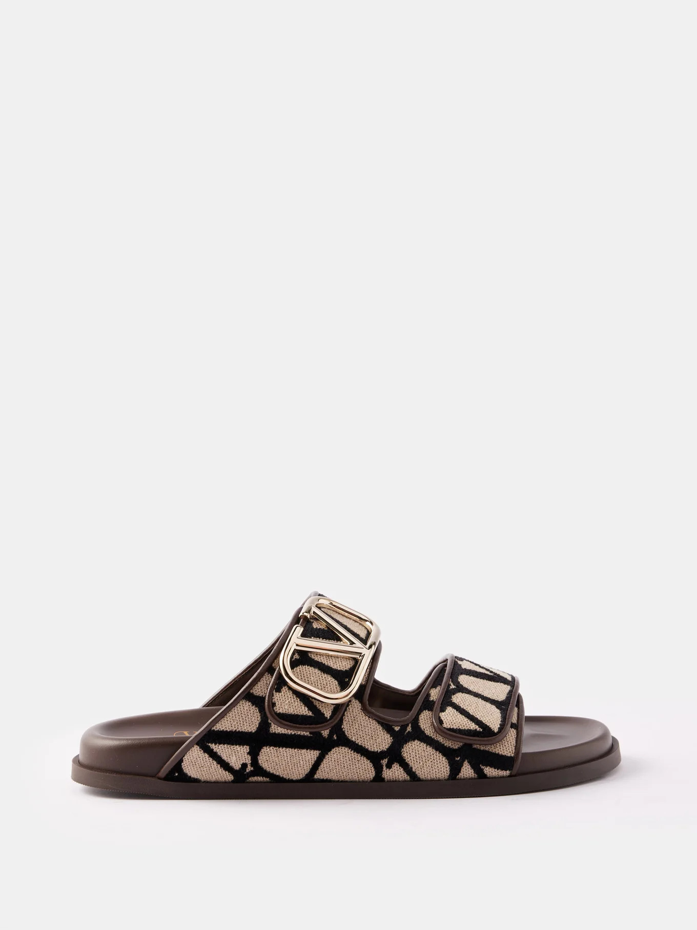 Toile Iconographe canvas sandals | Valentino Garavani | Matches (UK)