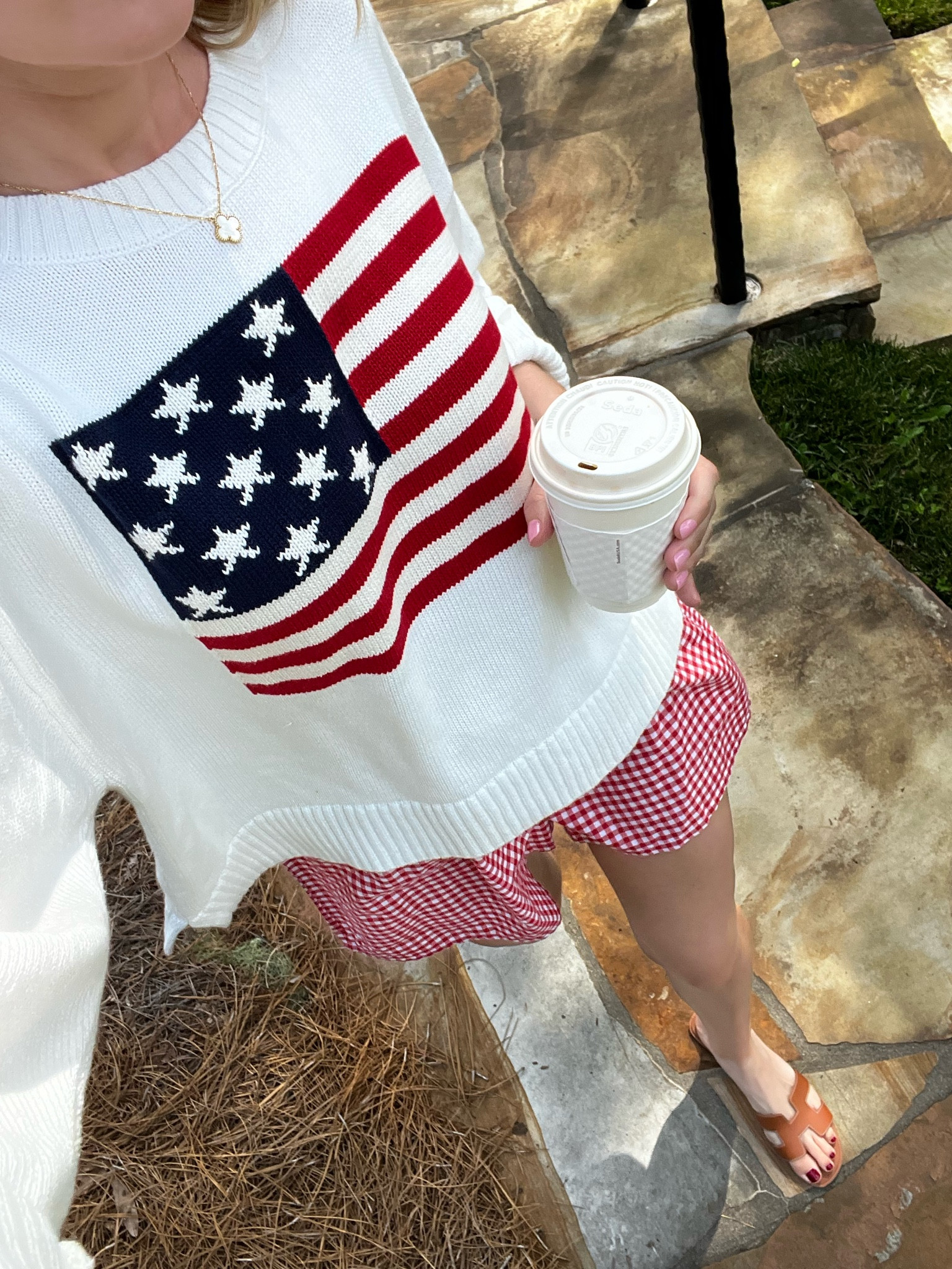 Fourth of July outfit 🇺🇸💫❤️🤍💙


Old navy sweater, flag sweater, amazon shorts 

#LTKStyleTip #LTKSummerSales