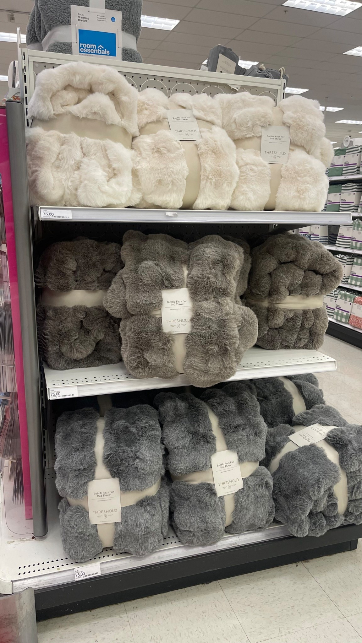 Bubble Faux Fur Blanket

Target blanket, big target blanket, big faux fur blanket, weighted faux fur blanket, fluffy faux fur blanket, target home, target bedding, target throw blanket, gray faux fur blanket, white faux fur blanket, under $100 faux fur blanket, affordable faux fur blanket, under $100 big faux fur blanket, target finds, new target, Morgan Grace Howe 

#LTKFindsUnder100 #LTKHome #LTKSeasonal