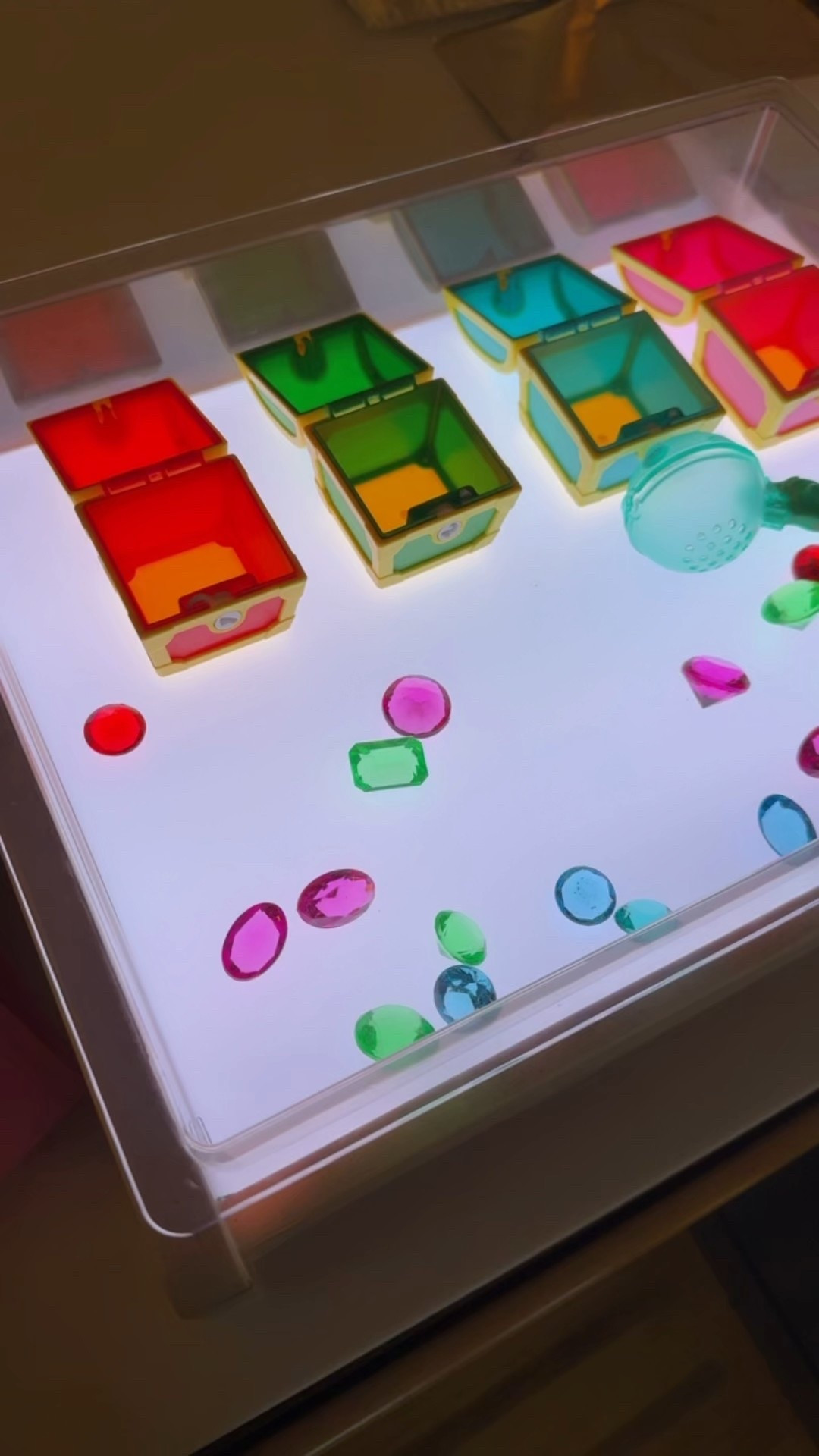 Such a fun idea for your light table! 💎

#LTKmomlife #LTKKids