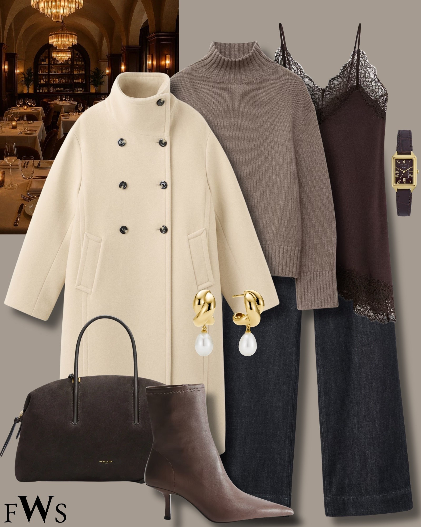 A chic outfit for the end of year 🎄✨🤎

#LTKover50style #LTKwinter #LTKfestive