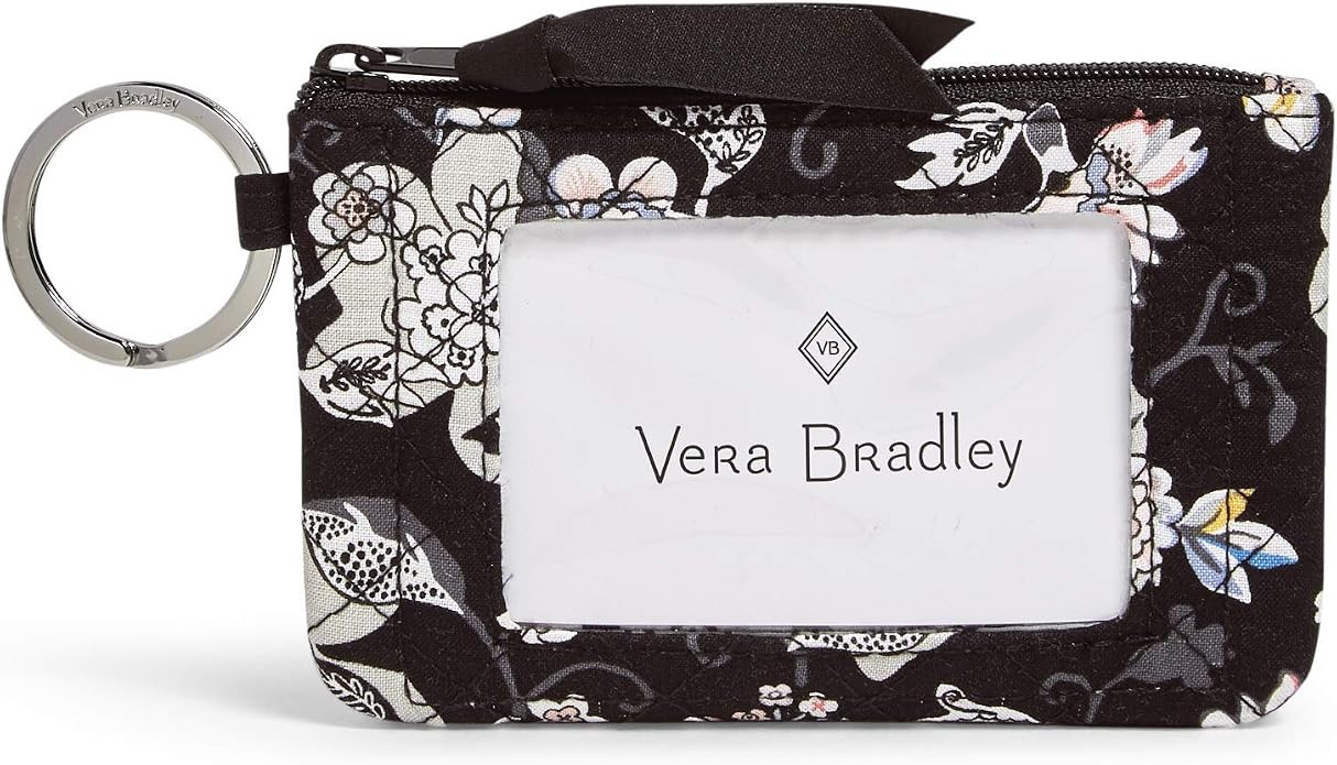 Vera Bradley Signature Cotton Zip ID Case Wallet | Amazon (US)