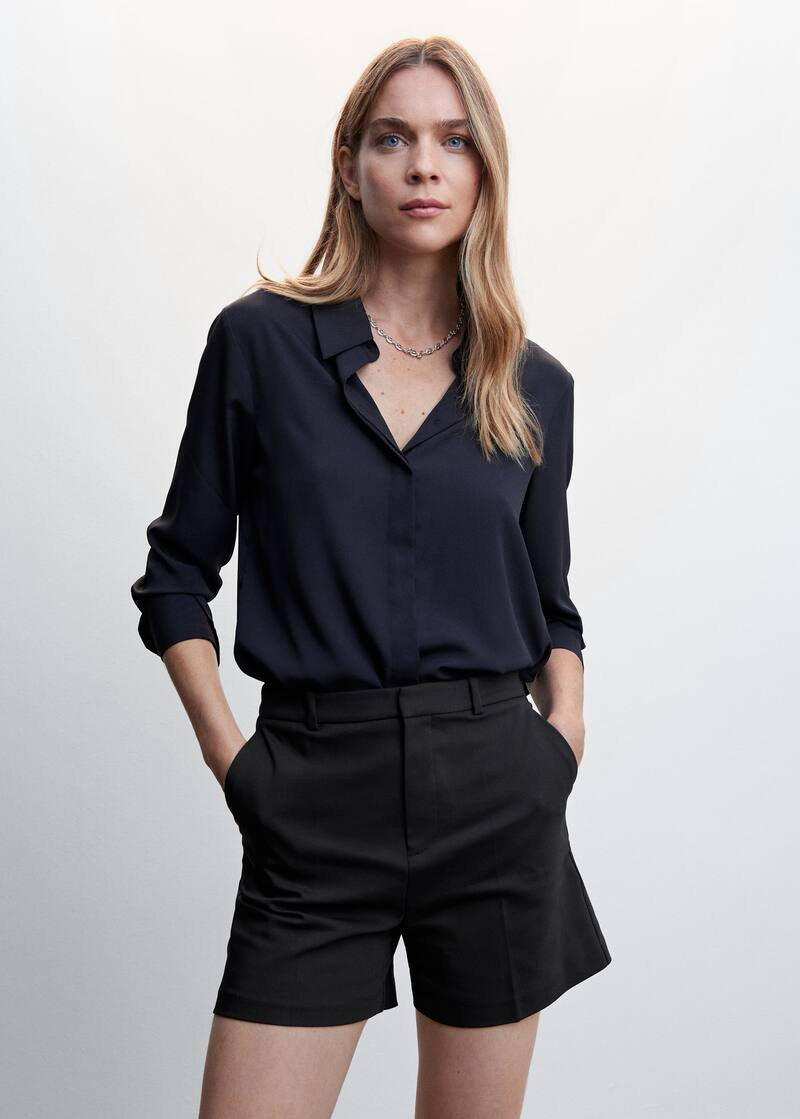 Search: Black shorts (12) | Mango United Kingdom | MANGO (UK)